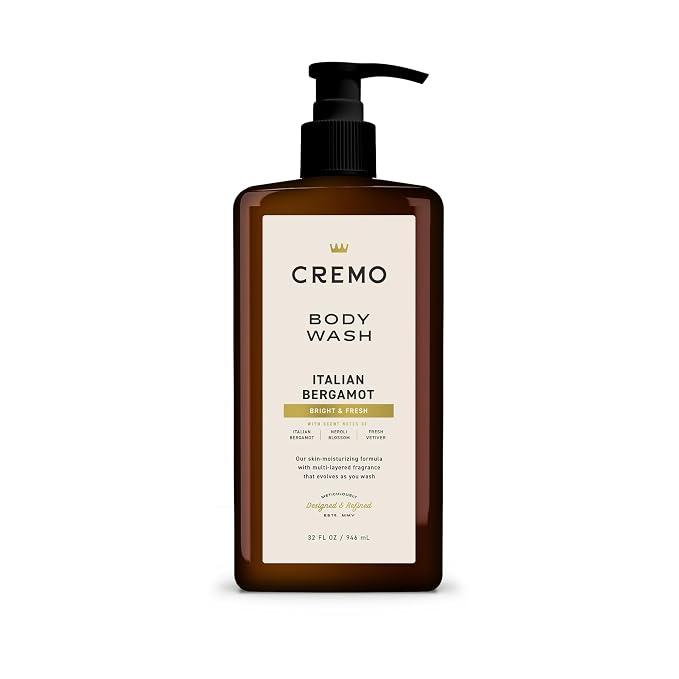 Cremo Rich-Lathering Italian Bergamot Body Wash by CremoCompany