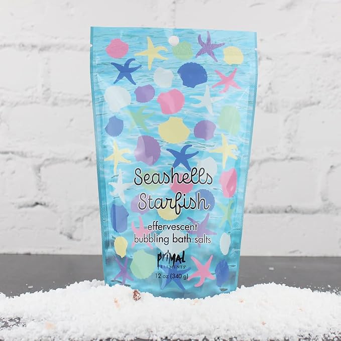 Primal Elements Detoxifying Sea Salt Soak, Bubbling Aromatherapy Salts - Image 2