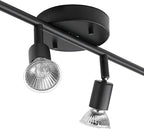 Globe Electric 59354 Payton 4-Light Track Lighting, Matte Black - Image 6