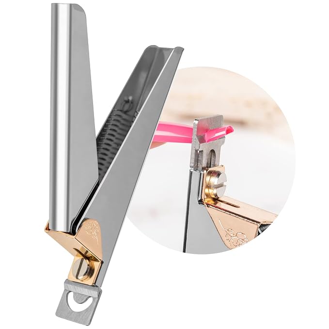 Nail Clippers for Acrylic Nails, Sharp Blade Nail Manicure Nail Tips Clipper by GA%26EN