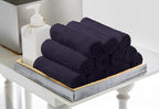 Avalon Towels Cotton Washcloths 24-Pack – 12 x 12 Inch Plum Super Soft & - Image 4