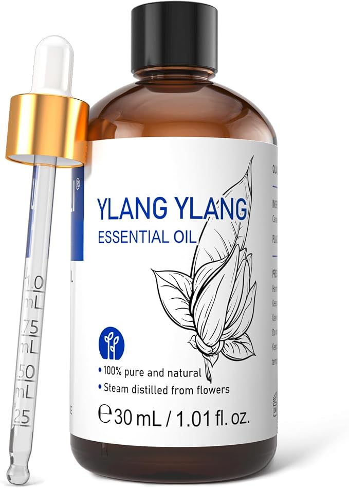HIQILI Ylang-Ylang Essential Oil, Long-Lasting Scent by HIQILI