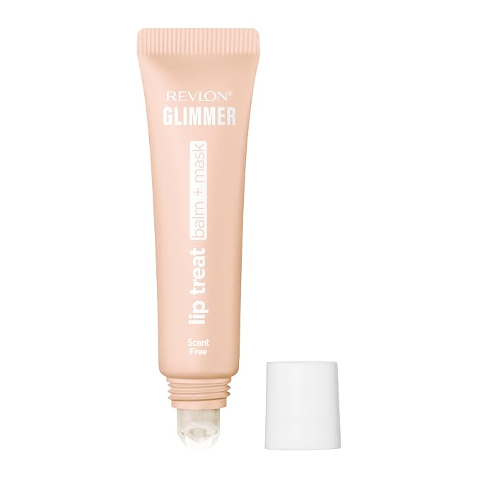 Revlon Glimmer Lip Treat Balm + Mask, Overnight Peptide Lip Treatment, 001 by RevlonConsumerProductsCorp