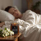 Sandalwood Jasmine Scented Candle - Image 4