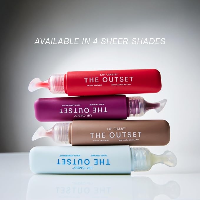 The Outset Lip Oasis Hydrating Lip Balm, Glossy Moisturizing Lip Treatment - Image 8