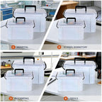 HEY FOLY Set of 2 White Medicine Organizer Storage Box - Image 3