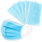 50Pcs Disposable Filter Mask 3 Ply Earloop Face Masks by TATUBE