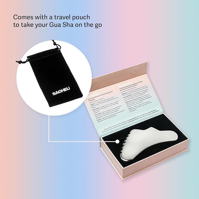 Sacheu Stainless Steel Body Gua Sha Tool - Image 2