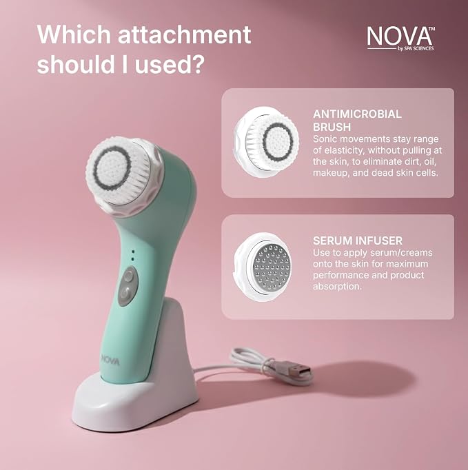 Spa Sciences - NOVA - Sonic Cleansing Brush - Image 5