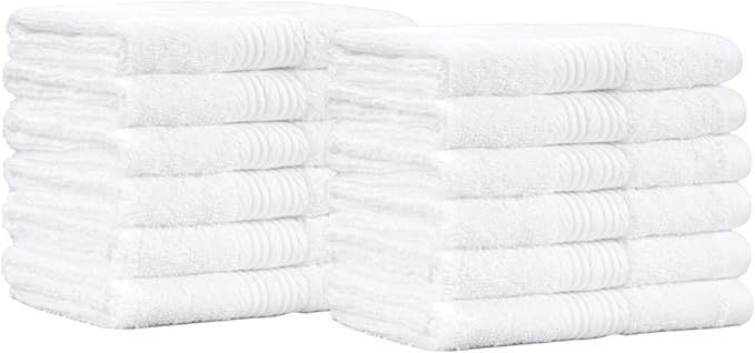 Amazon Basics Highly Absorbent Cotton Washcloths by AmazonBasics