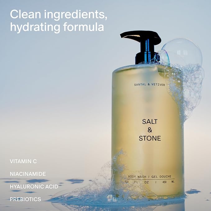 Salt & Stone Body Wash with Antioxidants - Image 2