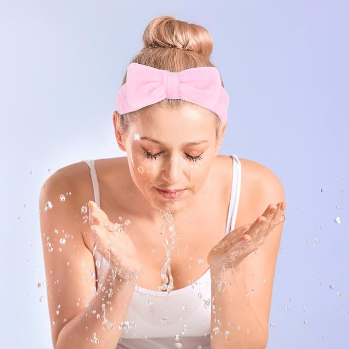 8 Pack Spa Headband for Washing Face - Image 3