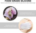 Mikinona Double Sided Silicone Bath Gloves Back Scrubber - Image 8