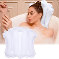 Jetec Inflatable Bath Pillow for Tub Non Slip Bathtub Pillow Soft Comfortable by Jetec