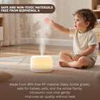 500ml Premium Essential Oil Diffuser, Quiet 4-in-1 Ultrasonic Aromatherapy - Image 6