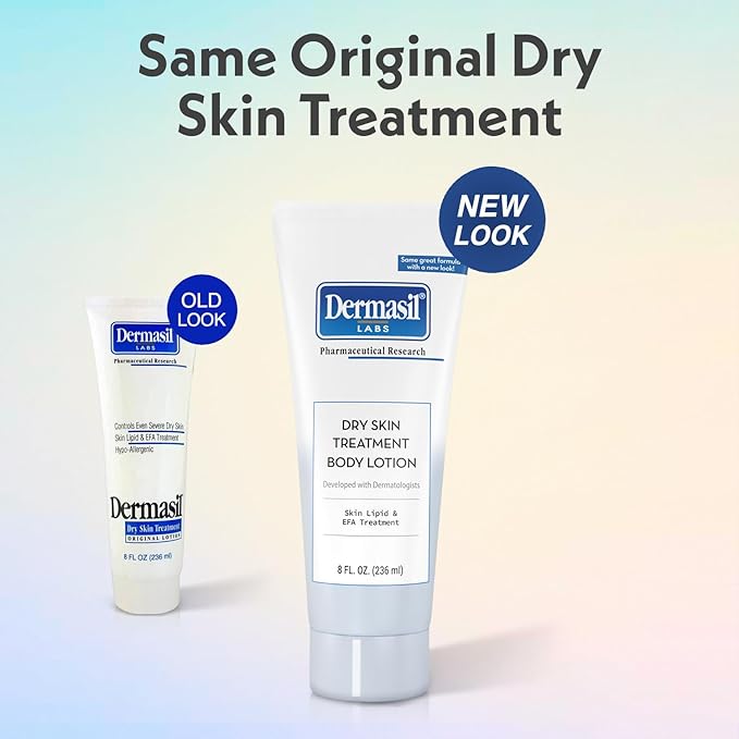 Dermasil Body Lotion, Dry Skin Treatment, Fast-Absorbing, Fragrance-Free Lotion - Image 3