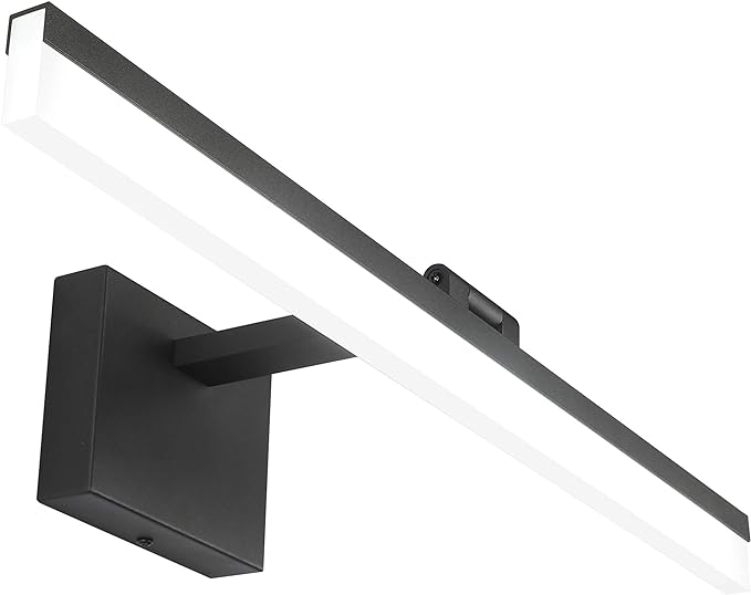 SOLFART Dimmable Black Vanity Light Bar Lighting Fixtures Modern Bathroom Light by SOLFART