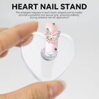 Nail Stands for Press On Nails Painting Display Practice, Powerful Magnetic - Image 3