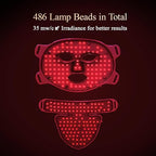 MEGELIN Led Red Light Therapy Face & Neck Mask, 7 Colors Led Light Therapy - Image 3