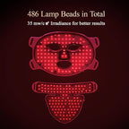 MEGELIN Led Red Light Therapy Face & Neck Mask, 7 Colors Led Light Therapy - Image 3