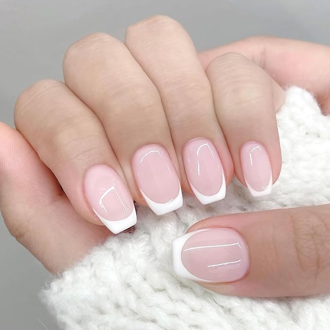 Born Pretty French Manicure Kit, Nail Stamper and 2Pcs Gel Nail Polish - Image 5
