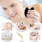 Gua Sha Facial Tools Black Guasha Stone - Image 3