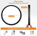 2PACK LED Flush Mount Ceiling Light Fixture, 3000K-4000K-6500K & 150W - Image 4
