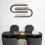 Nail Polish Organizer Wall Mounted, Metal Nail Polish Storage Holder - Image 7