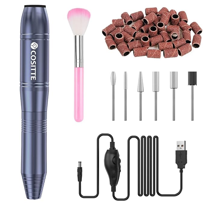 COSITTE Electric Nail Drill, USB Electric Nail Drill Machine by COSITTE