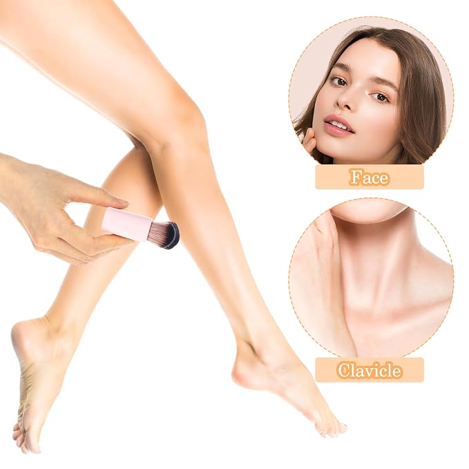 DIVINA VITAE Self Tan Brush Soft Body Makeup Brush Portable Self Tanning Brush - Image 6