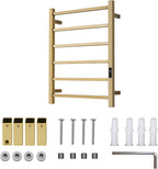 Heated Towel Racks for Bathroom, Wall Mounted Electric Towel Warmer Racks - Image 7