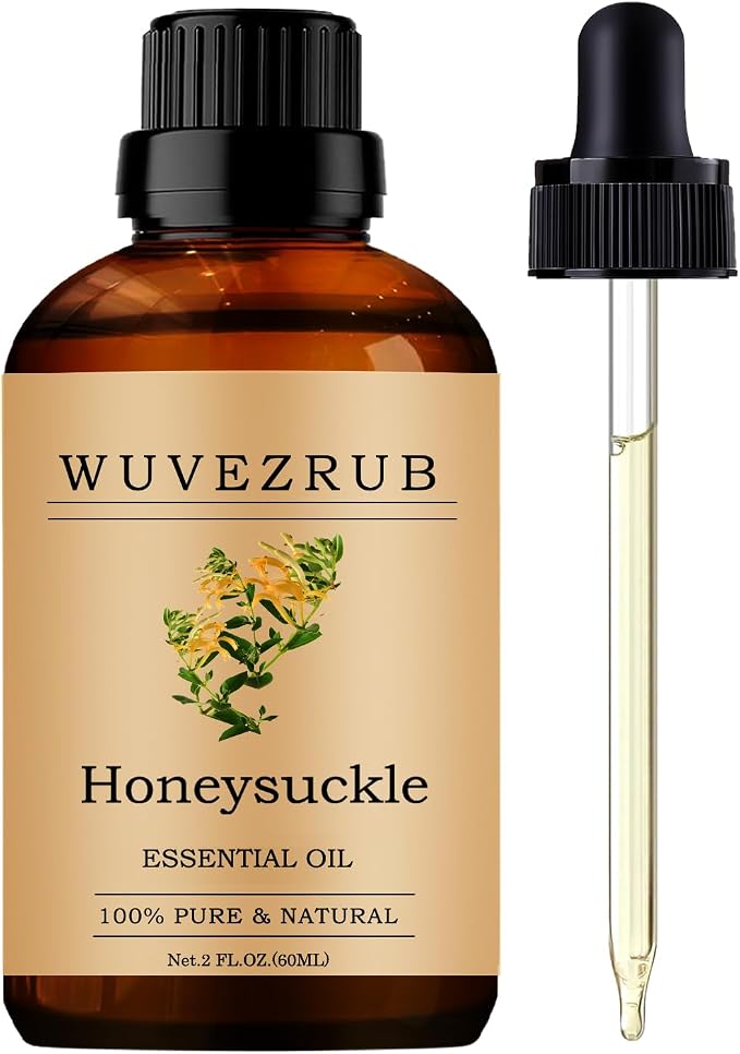 Honeysuckle Essential Oils, 60ML Pure and Natural Essential Oil by WUVEZRUB