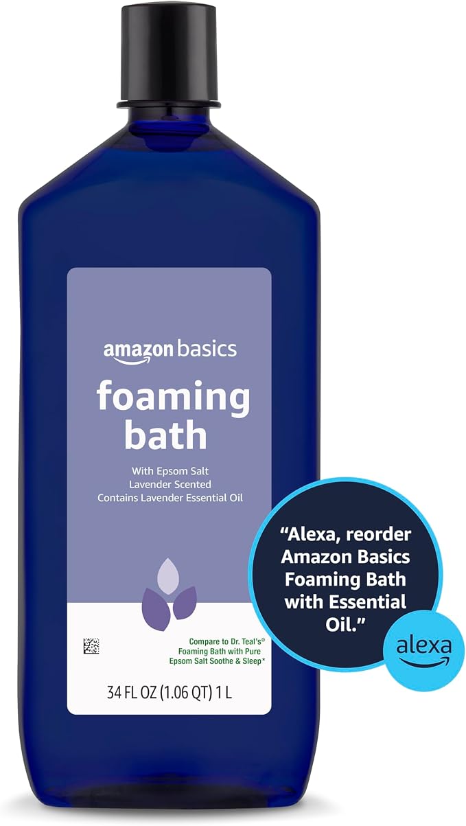 Amazon Basics Lavender Scented Foaming Bath - Image 4