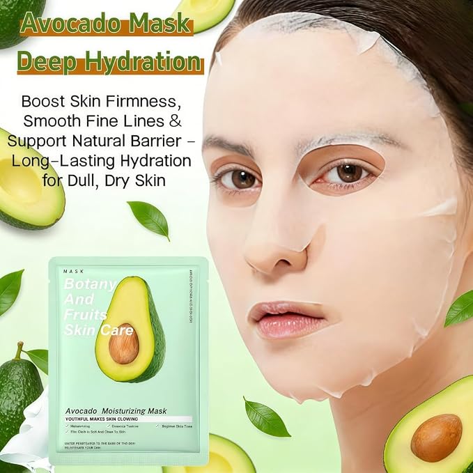 Hydrating Avocado Skincare Set 8 Pcs - Image 3