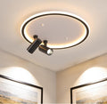 Shine LUEST Modern LED Bedroom Ceiling Light, 2 Adjustable Spotlights, Dimmable by ShineLUEST