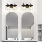 2 Lights Bathroom Vanity Light, Bronze Modern Wall Light Fixtures Over Mirror - Image 8