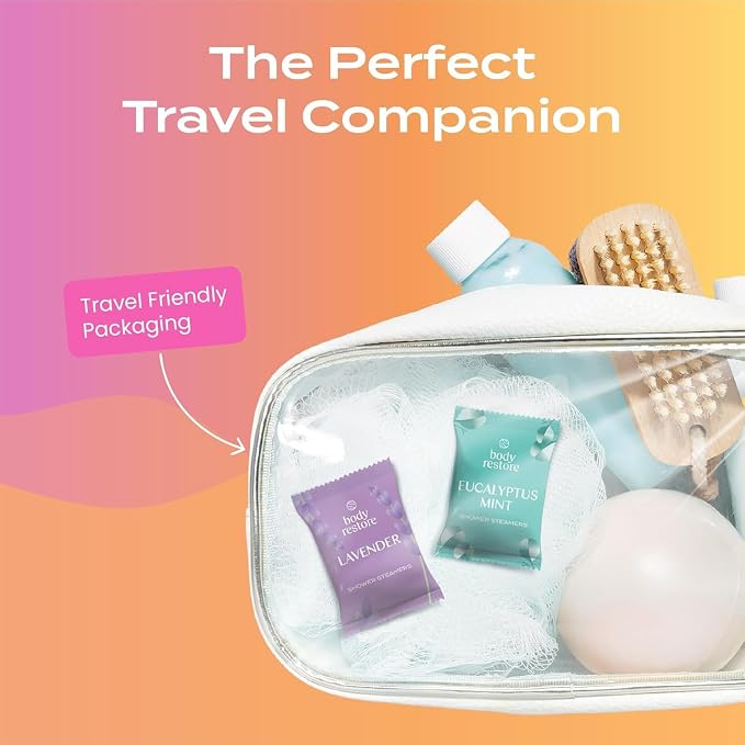 Body Restore Shower Steamers Aromatherapy 6 Pack – Mothers Day Gifts - Image 9