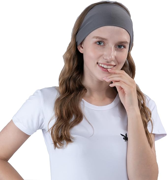 RITOPER Wide Headbands for Women Non Slip, Workout Yoga Running Womens Headband - Image 3