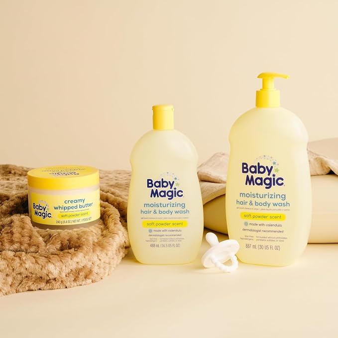Baby Magic Moisturizing Hair & Body Wash, 16.5 Fl Oz - Image 9