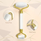 Gua Sha Facial Massage Tool & Jade Roller Set, Facial Massager - Image 3