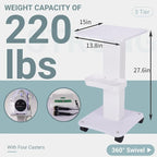 uyoyous 3 Tier Esthetician Rolling Cart - Image 2