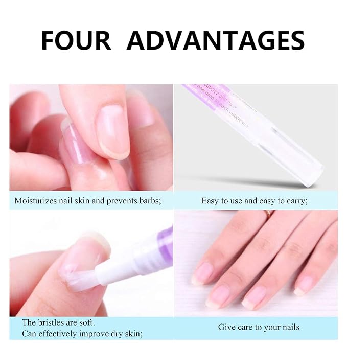 15Pcs Cuticle Oil Pen for Nail Care Products Kit Hangnail Treatment for Damaged - Image 3