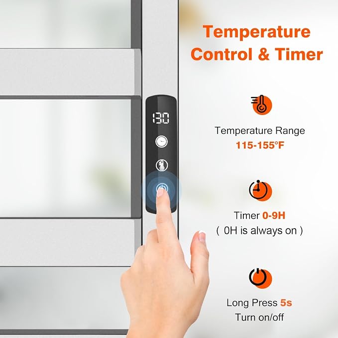 Towel Warmer, Towel Heater Rack - Image 4