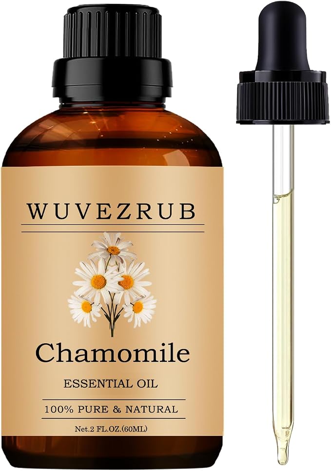 Chamomile Essential Oil -, 60ML Pure and Natural by WUVEZRUB