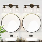 Zarbitta 3-Light Bathroom Light Fixtures, Modern Vanity Light - Image 5