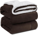 KAWAHOME Sherpa Fleece Twin Size Blanket by KAWAHOME