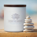 Carolina Enchanting Lavender Scented Candle, 16 oz Wellness Relaxing - Image 4