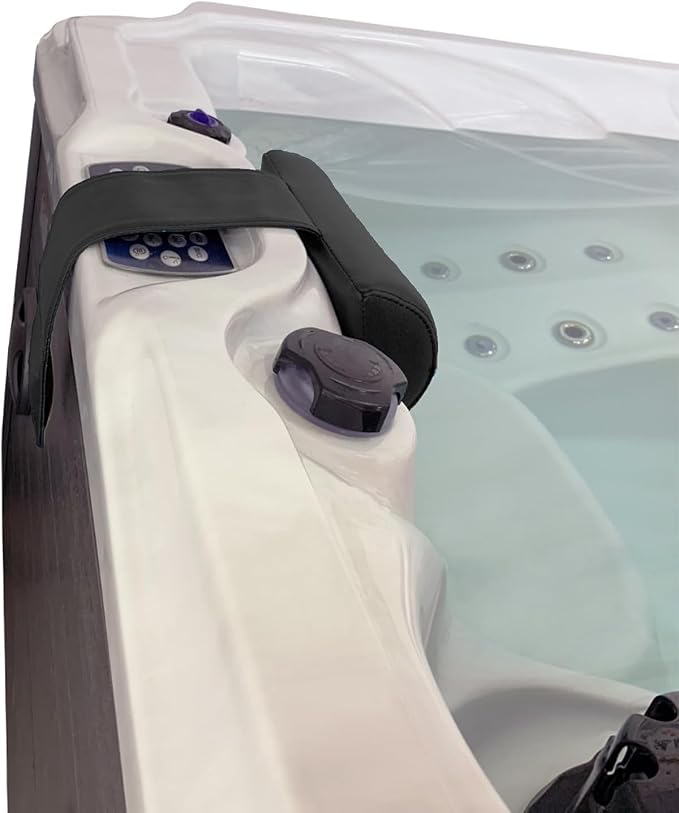 Poolzilla Universal Black Spa Pillow, Made of Soft Foam - Image 7