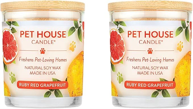 Pet House Candles, Clean Burning, Long Lasting Candles by OneFurAll