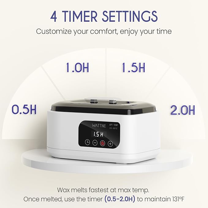 Wattne Paraffin Wax Machine for Hands & Feet – Paraffin Wax Warmer Moisturizing - Image 3